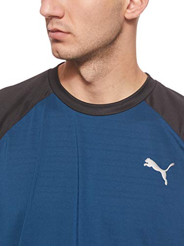 PUMA Collective Loud tee Camiseta, Hombre, Gibraltar Black, S