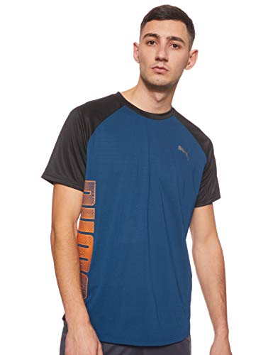 PUMA Collective Loud tee Camiseta, Hombre, Gibraltar Black, S