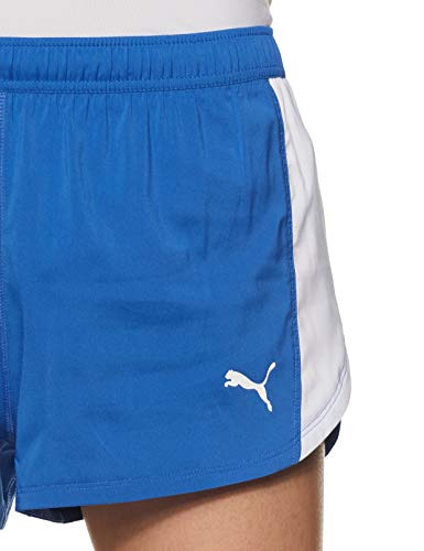 PUMA Cross The Line Split Short Pantalones Cortos, Hombre, Team Power Blue, M