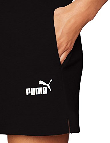 PUMA ESS Sweat Shorts TR Pants, Mujer, Cotton Black, M