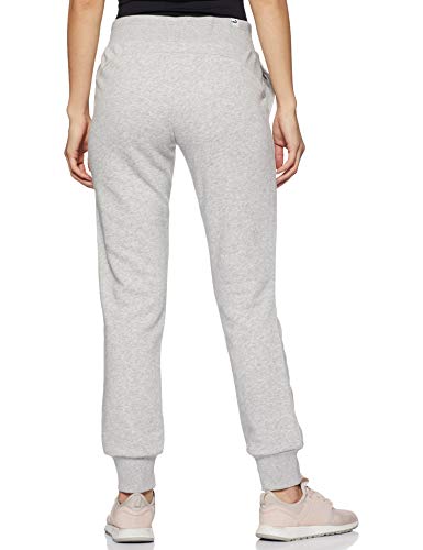 PUMA Essential TR Cl Pantalones de Chándal, Mujer, Gris (Light Gray Heather/Cat), M