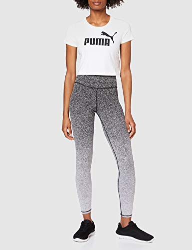 Puma Essentials+ Fitted tee Camiseta de Manga Corta, Mujer, Blanco White, S