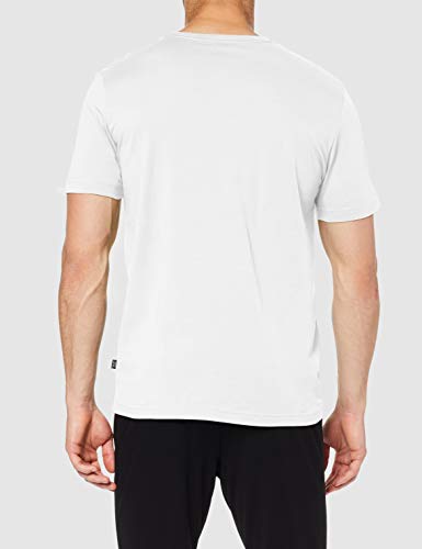 Puma Essentials LG T Camiseta de Manga Corta, Hombre, Blanco White, L