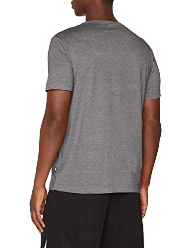 Puma Essentials LG T Camiseta de Manga Corta, Hombre, Gris (Medium Gray Heather), XXL