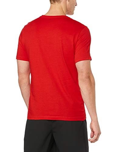 Puma Essentials SS M tee Camiseta de Manga Corta, Hombre, Rojo Red, S