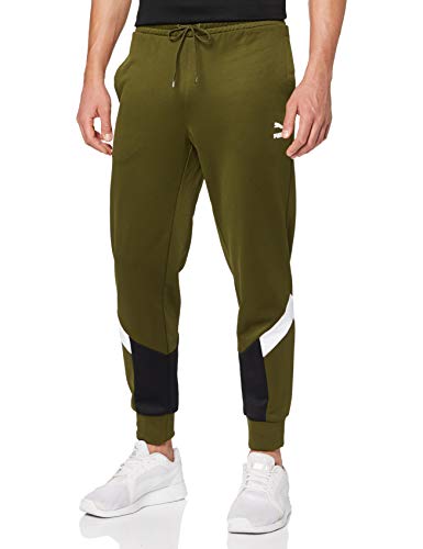 PUMA Iconic MCS Track Pants PT Chándal, Hombre, Dark Olive, L