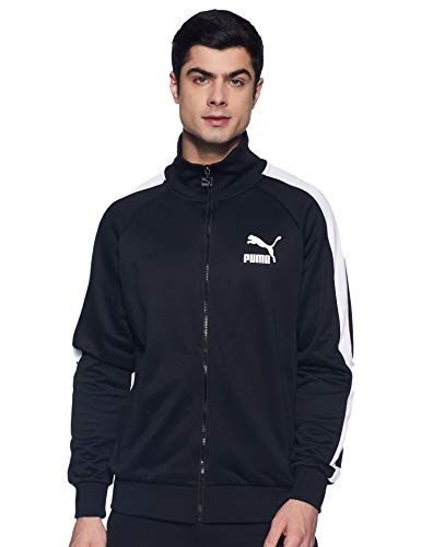 PUMA Iconic T7 Track Jkt Pt Chaqueta De Entrenamiento, Hombre, Puma Black, S