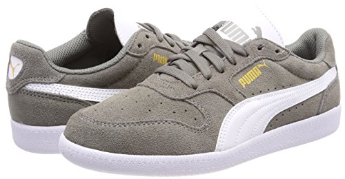 PUMA ICRA Trainer SD, Zapatillas Unisex-Adulto, Gris (Steel Gray White), 37.5 EU