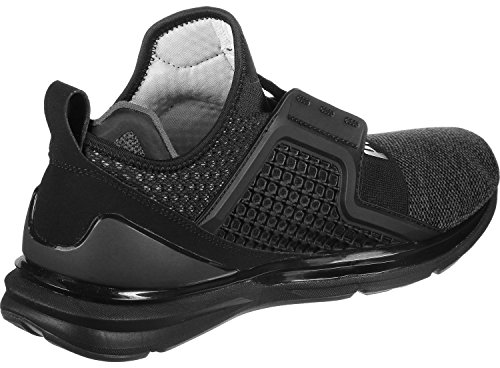 Puma Ignite Limitless Knit, Zapatillas de Cross para Hombre, Negro (Puma Black/Silver), 42 EU