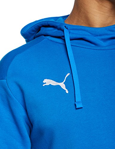 PUMA Liga Casuals Sudadera, Hombre, Electric Blue Lemonade / White, 3XL