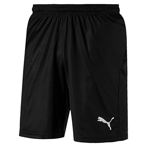 Puma Liga Core Ms STS Pantalones Cortos, Hombre, Negro Black White, M