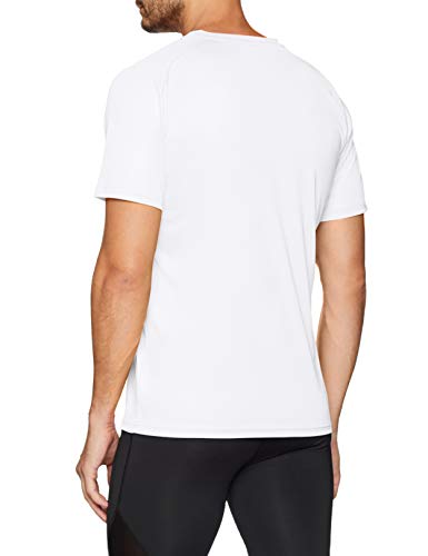 PUMA Liga CR H Camiseta de Manga Corta, Hombre, Blanco (White/Black), M