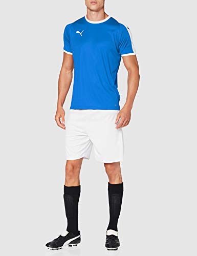 PUMA Liga Jersey Camiseta, Hombre, Azul (Electric Blue Lemonade/White), M