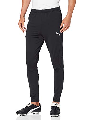 PUMA Liga Training Pants Pro Pantalones, Hombre, Puma Black-Puma White, L