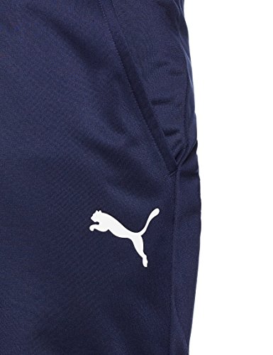 Puma Liga Trainings Pantalones, Hombre, Azul (Peacoat White), M