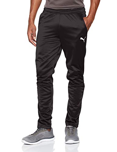 Puma Liga Trainings Pantalones, Hombre, Negro Black White, L