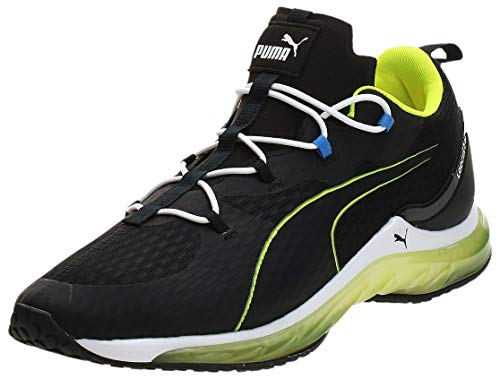 PUMA LQDCELL Hydra, Zapatillas Deportivas para Interior para Hombre, Negro Black/Yellow Alert, 44 EU