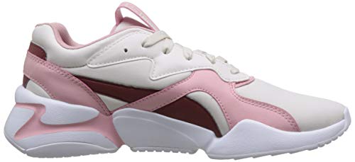 PUMA Nova Wn's, Zapatillas Deportivas para Mujer, Rosa (Pastel Parchment-Bridal Rose), 38 EU