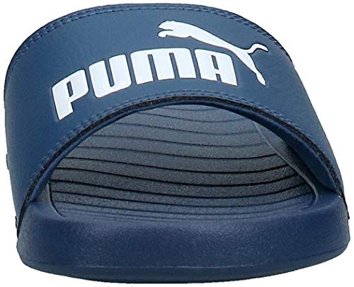 PUMA Popcat 20, Sandalias deslizantes Unisex Adulto, Azul (Dark Denim White), 42 EU