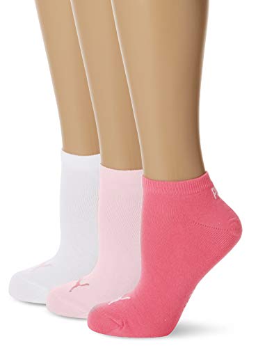 Puma PUMA UNISEX SNEAKER PLAIN 3P, Calcetines Unisex adulto, pack de 3, Rosa (Pink Lady 422), 35/38 (Talla del fabricante: 035)