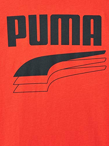 Puma Rebel Bold tee B Camiseta, Unisex niños, High Risk Red, 140