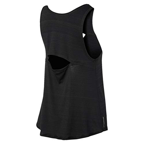 PUMA Shift Tank Camiseta De Tirantes, Mujer, Black, L