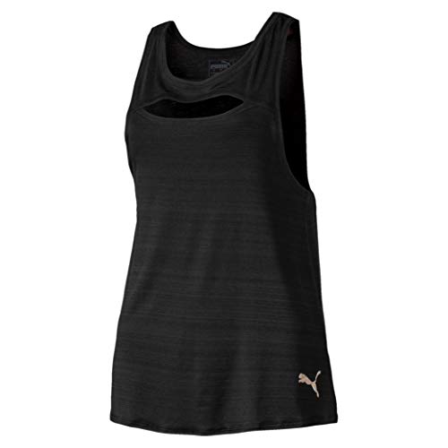 PUMA Shift Tank Camiseta De Tirantes, Mujer, Black, L