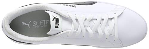 PUMA Smash V2 L, Zapatillas para Hombre, Blanco White Black, 39 EU