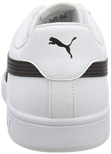 PUMA Smash V2 L, Zapatillas para Hombre, Blanco White Black, 39 EU