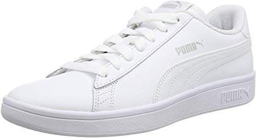 PUMA Smash V2 L, Zapatillas para Hombre, Blanco White White, 42 EU