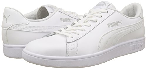 PUMA Smash V2 L, Zapatillas para Hombre, Blanco White White, 44 EU