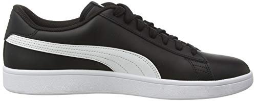 PUMA Smash V2 L, Zapatillas para Hombre, Negro Black White, 43 EU