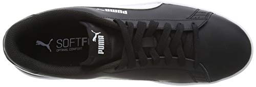 PUMA Smash V2 L, Zapatillas para Hombre, Negro Black White, 43 EU