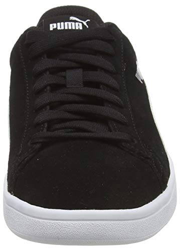 PUMA Smash V2, Zapatillas para Hombre, Negro Black White Silver, 43 EU