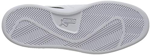 PUMA Smash V2, Zapatillas para Hombre, Negro Black White Silver, 43 EU