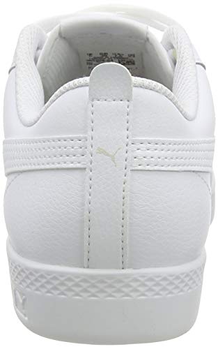 PUMA Smash WNS V2 L, Zapatillas para Mujer, Blanco White White, 37 EU