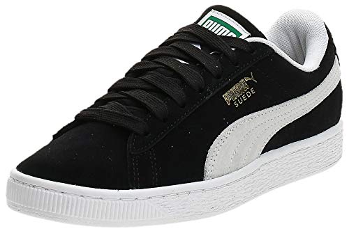 PUMA Suede Classic+, Zapatilla para Hombre, Black White, 43 EU