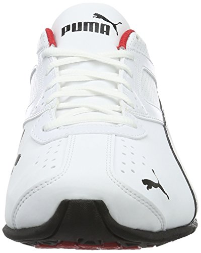 PUMA Tazon 6 FM, Zapatillas para Correr de Carretera para Hombre, Blanco White Black Silver, 42.5 EU