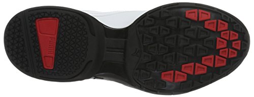 PUMA Tazon 6 FM, Zapatillas para Correr de Carretera para Hombre, Blanco White Black Silver, 42.5 EU