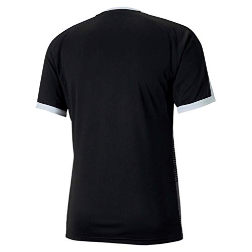 PUMA Teamfinal Indoor Jersey Camiseta, Hombre, Black White, L