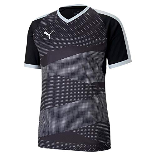 PUMA Teamfinal Indoor Jersey Camiseta, Hombre, Black White, L