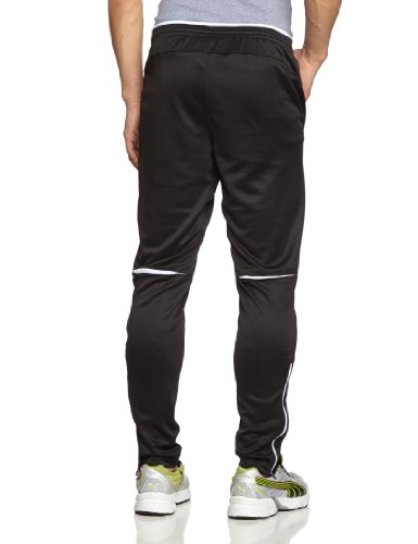 PUMA Training Pant Pantalones, Hombre, Negro (Black-White), S