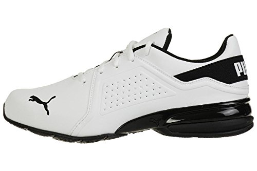 PUMA Viz Runner, Zapatillas de Running para Hombre, Blanco White Black, 43 EU