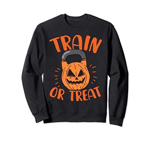 Pumpkin Kettlebell Halloween Truco o trato Clase Gimnasia Sudadera