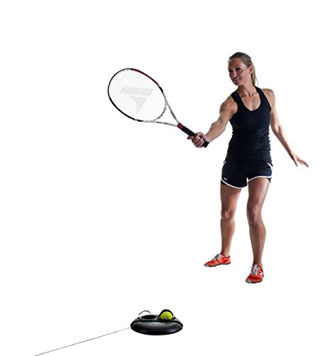 Pure2Improve - Entrenador de Tenis Unisex, Color Negro