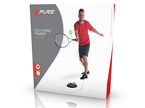Pure2Improve - Entrenador de Tenis Unisex, Color Negro