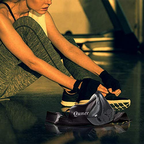 QISE Máscara de Entrenamiento Resistencia Respiración Oxígeno Sport Fitness Máscara 48 Niveles de Resistencia a la respiración e imitar el Entrenamiento a Gran Altura para Correr Ciclismo Fitness