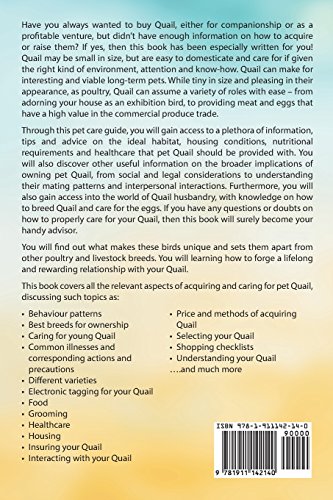 Quails as Pets. Quail Owners Manual. Quail keeping pros and cons, care, housing, diet and health.