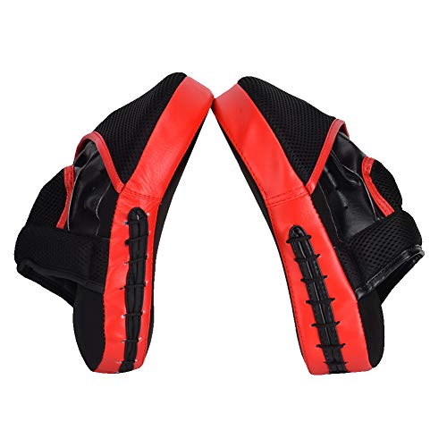 Queta Paos de Boxeo para Kick Boxing Muay Thai MMA-Almohadillas Entrenamiento-Manoplas de Boxeo 2pcs