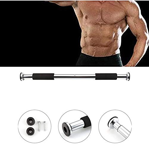 QWJUN Portátil De La Barra del Ejercicio De La Puerta, La Puerta del Pull-Up Bar, Pull Ups Soporte, Dispositivo De Entrenamiento del Cuerpo Superior para La Oficina En Casa Y, Fácil De Almacenamiento